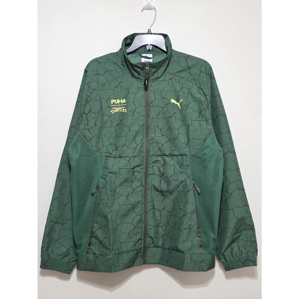 PUMA x Teenage Mutant Ninja Turtles Pumatech Relaxed Track Jacket Size Medium